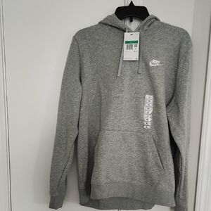 Nike Heather Gray Pullover Hoodie